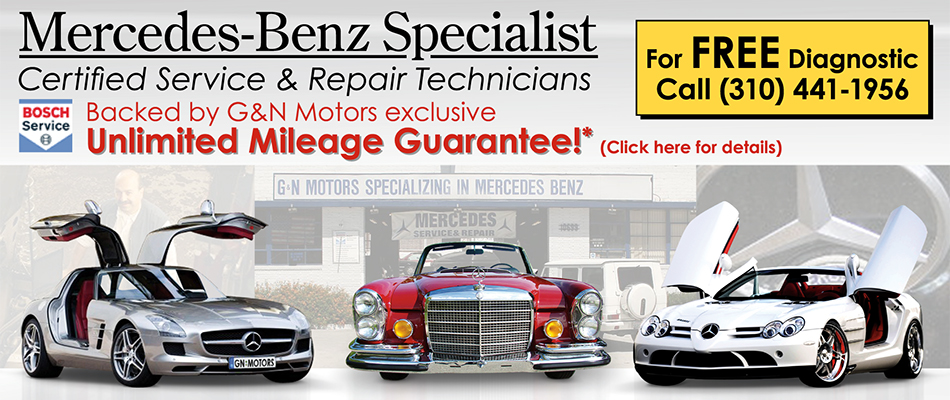  Mercedes Service and Repair Auto Shop - Free Dianosis and Unlimited Mileage Guarantee